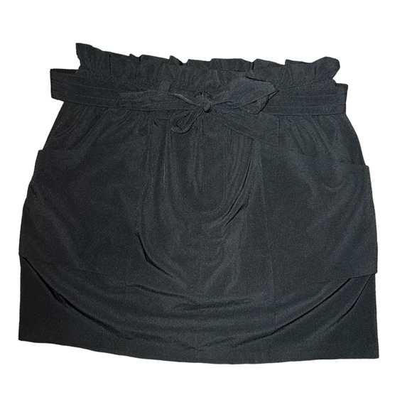ATHLETA Skyline Skort Black Skirt with Mesh Shorts Built in Size 2 - Picture 5 of 11
